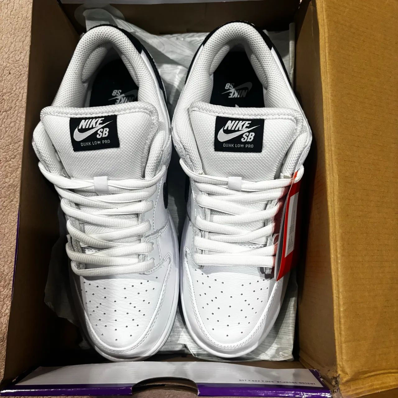 Nike dunk SB low white/black - Foto 4