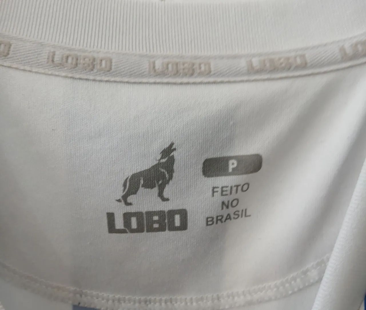 Camisa Paysandu Sport Club Lobo Tam. P Branca e Azul - Foto 5