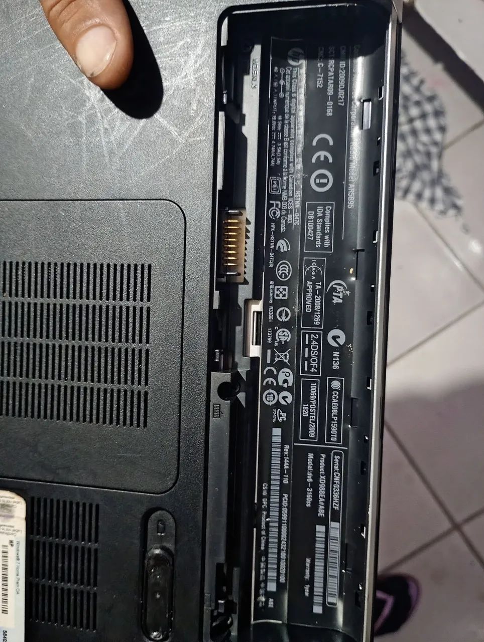 Notebook Hp ganhei não tenho interesse tem formatar  - Foto 4