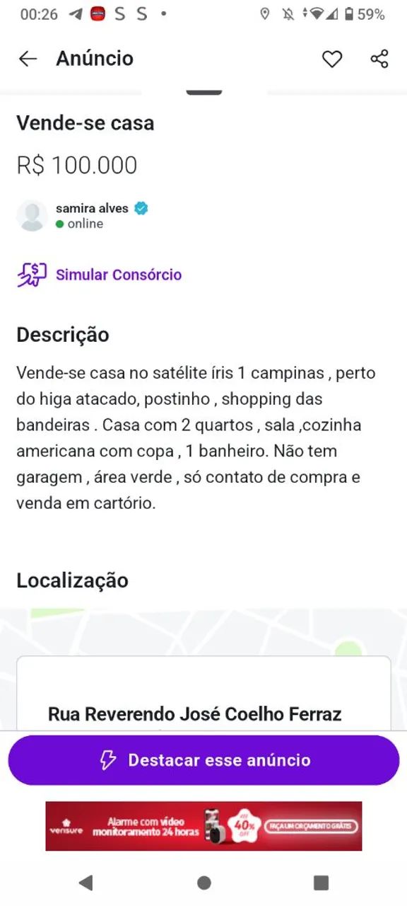 Foto - Campinas - Cidade Satélite Íris