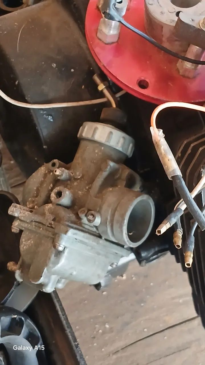 Motor da rd 135 e escapamento. - Foto 5