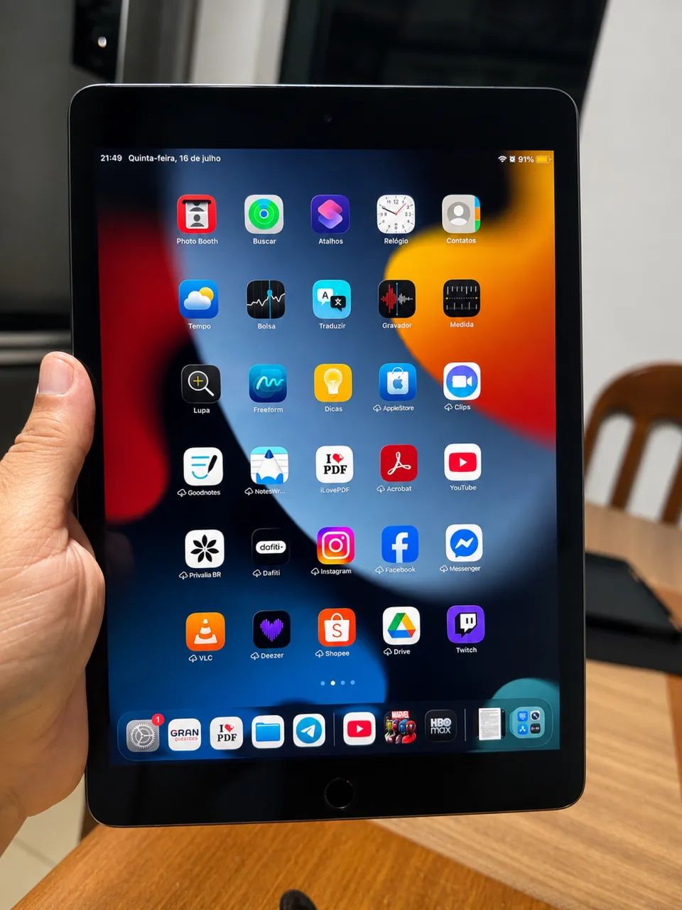 iPad 9ª Geração 64GB Wi-Fi + Teclado Bluetooth, Mouse, Caneta WB e Capa |  - Foto 2