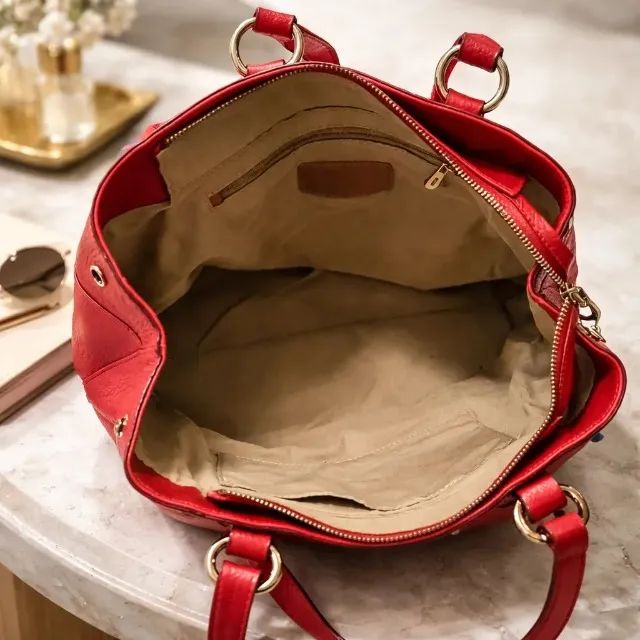 Bolsa AREZZO original em couro legítimo - Foto 5