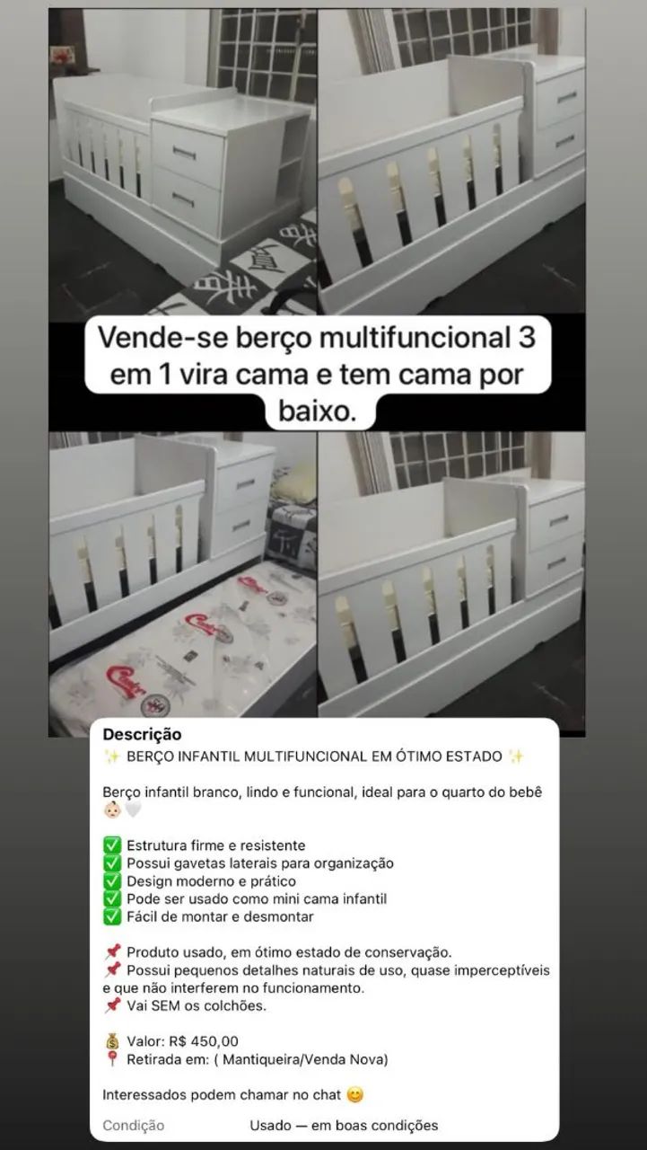 Berço infantil