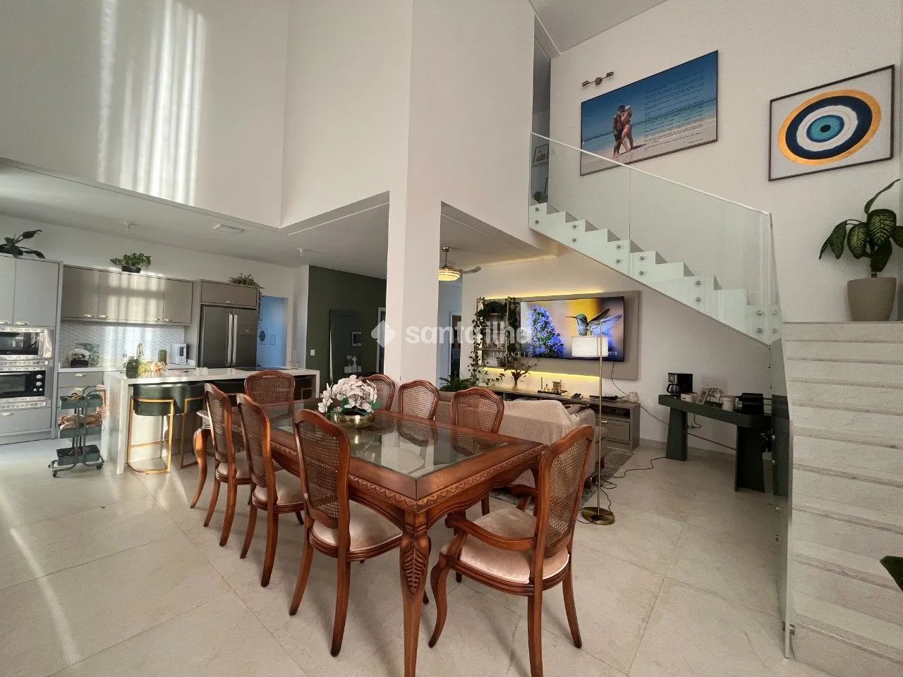 Casa em Condomínio, com 5 dormitórios para alugar, 278m² - Campeche - Florianópolis/SC - Foto 4