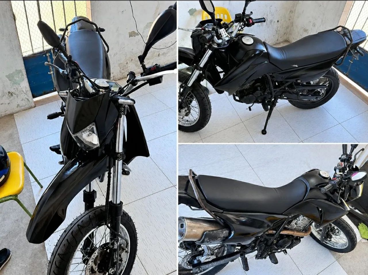 Troco em moto 