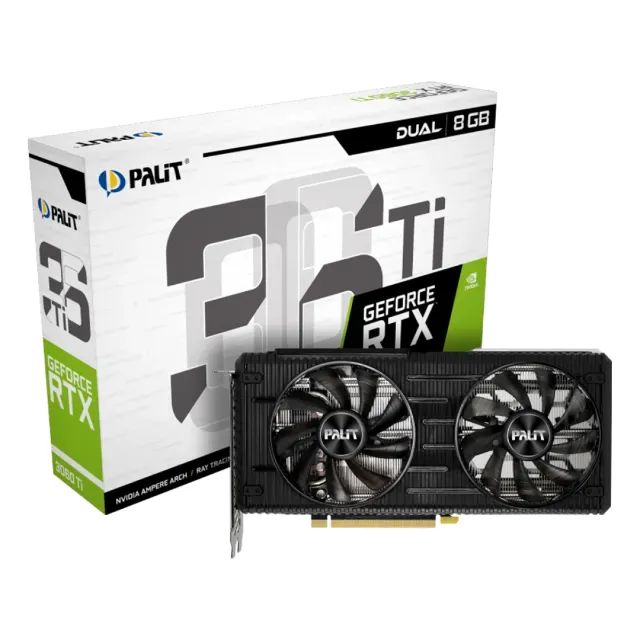 【ジャンク品】PALIT GEFORCE RTX3060ti デュアルファン PLACA DE VÍDEO RTX 3060TI PALIT DUAL FAN - Placas de Vídeo