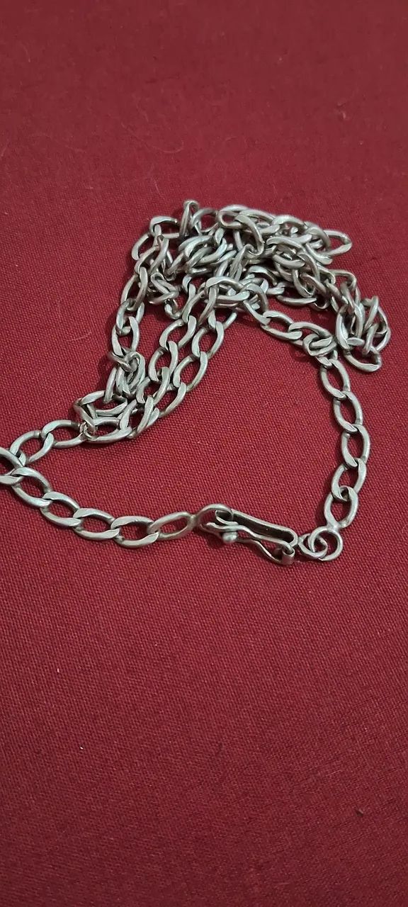 Vendo ou troco ( cordão de prata ) - Foto 2