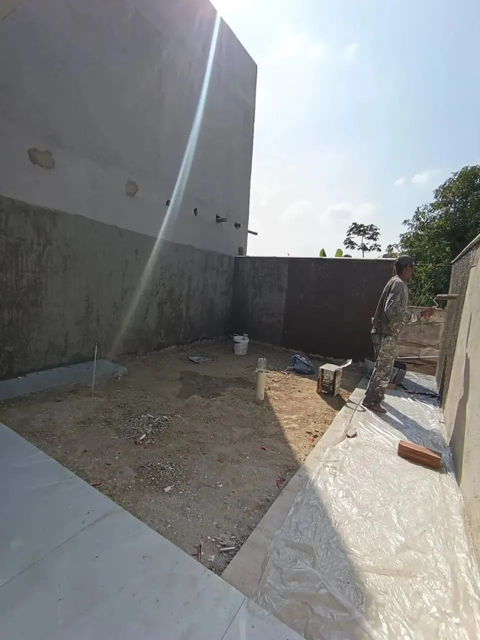 Casas de 1 quarto e quintal enorme em Santa Isabel - São Gonçalo - RJ - Foto 8