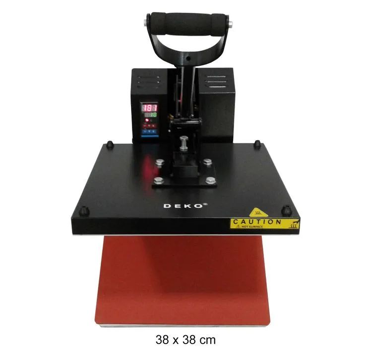 Prensa térmica Plana 38x38 Deko - Foto 2