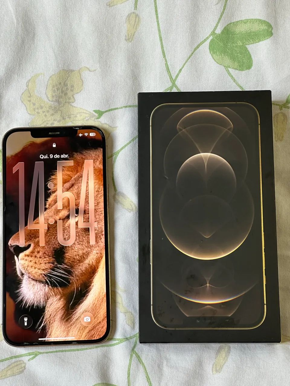 IPHONE 12 PRO MAX GOLD - Celulares e Smartphones - Residencial