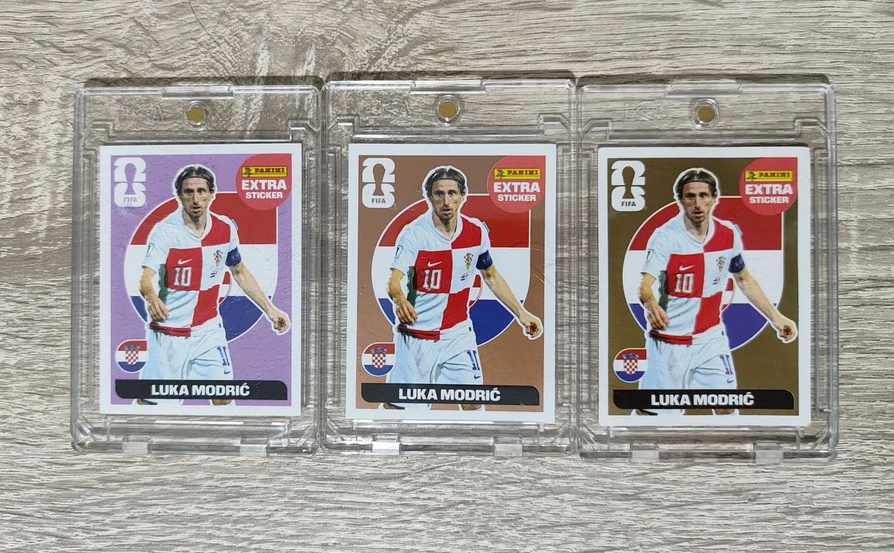 Figurinhas Legend Luka Modric - kit 3
