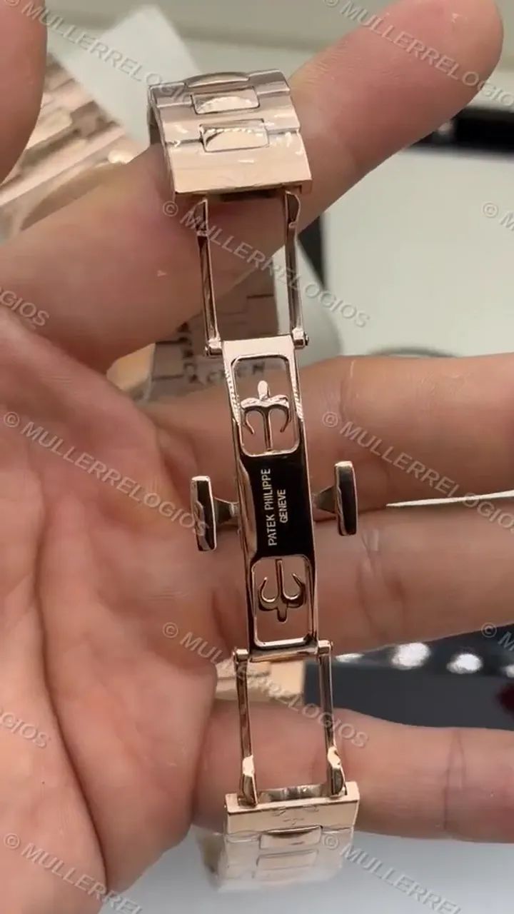 Relógio Patek Rosé Clone + Caixa Patek - Foto 4