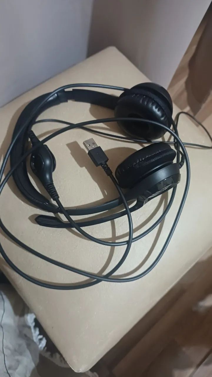 Fone Headset usb logitech - Foto 3
