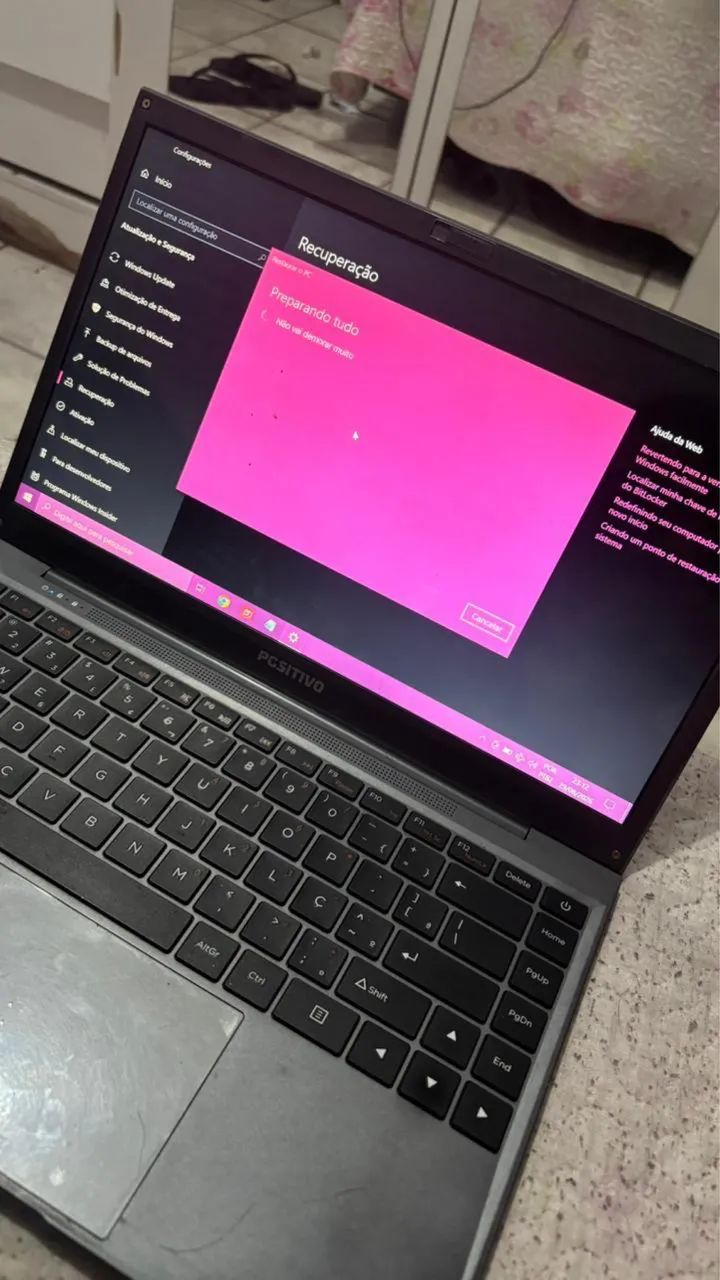 Notebook Positivo - Com Defeito