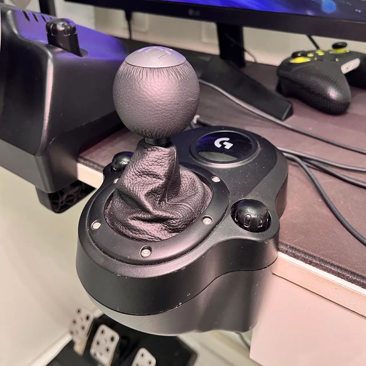Volante Logitech G920 + Câmbio  - Foto 4