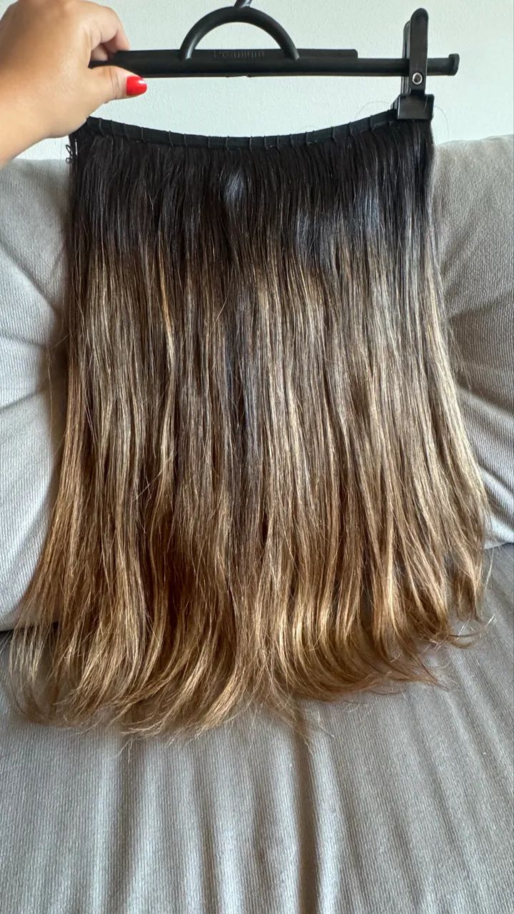 CABELO HUMANO BRASILEIRO MORENA ILUMINADA  - Foto 3
