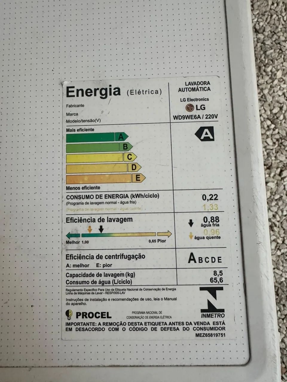 Máquina de Lava e Seca LG com defeito - Foto 3