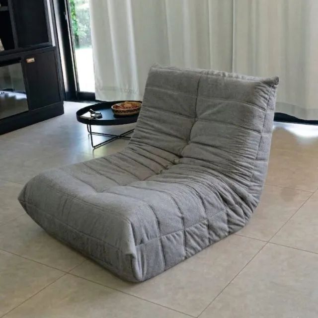 Poltrona Togo Bouclé  Grafite Novo!  Pronta Entrega!