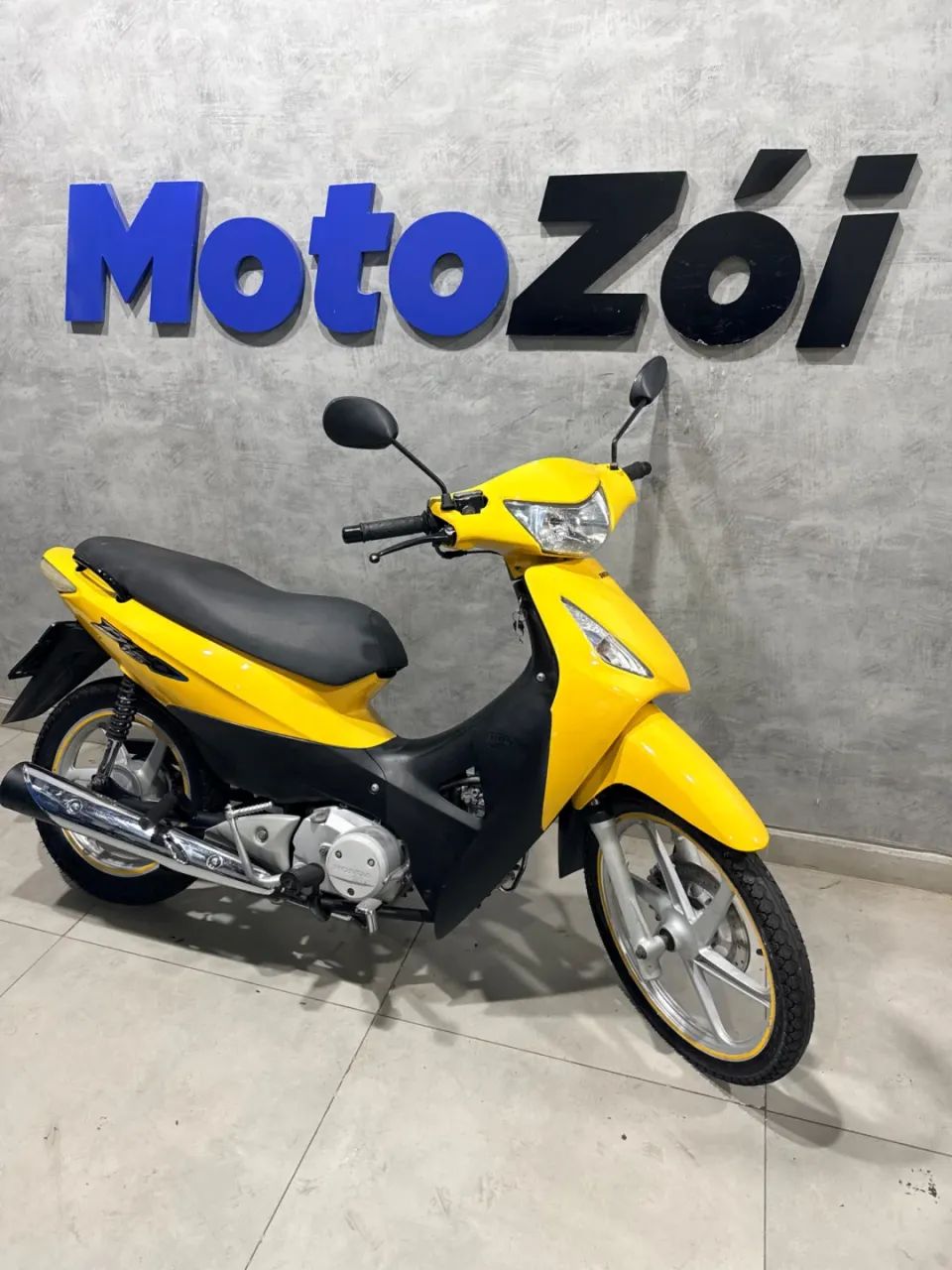 HONDA BIZ 125   AMARELO 2007 - Foto 2