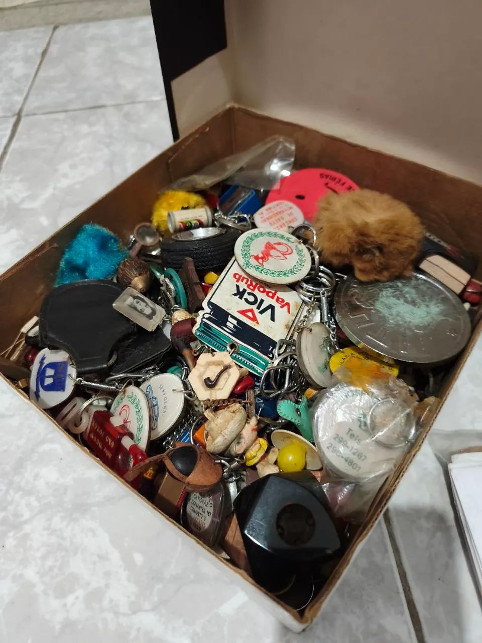 DIVERSOS CHAVEIROS ANTIGOS - Foto 2