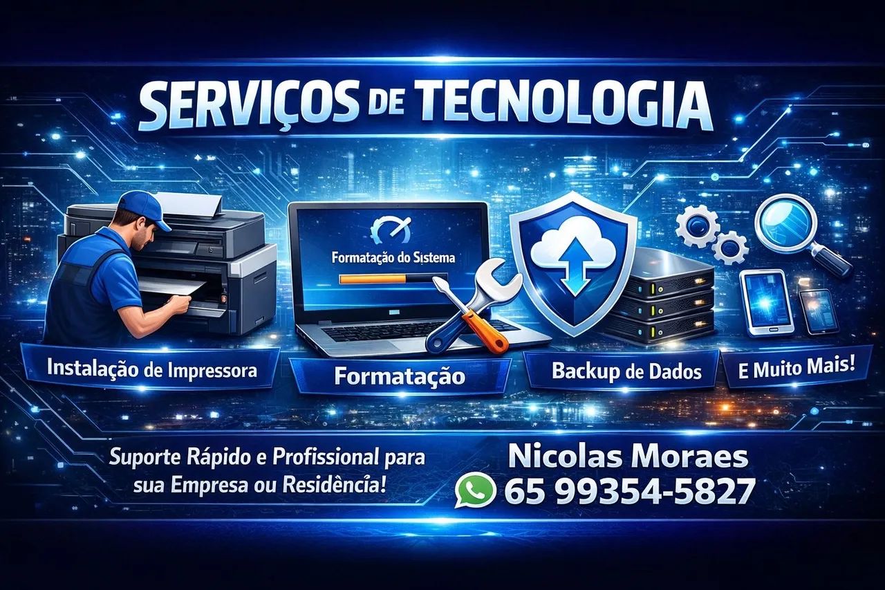 Formatação e configurações 