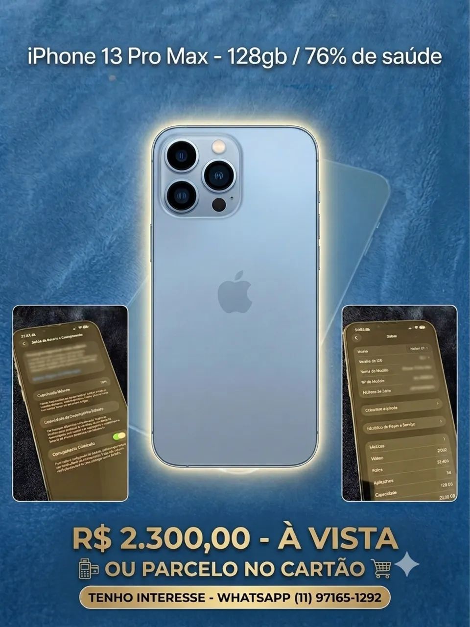 iPhone 13 Pro Max 128gb