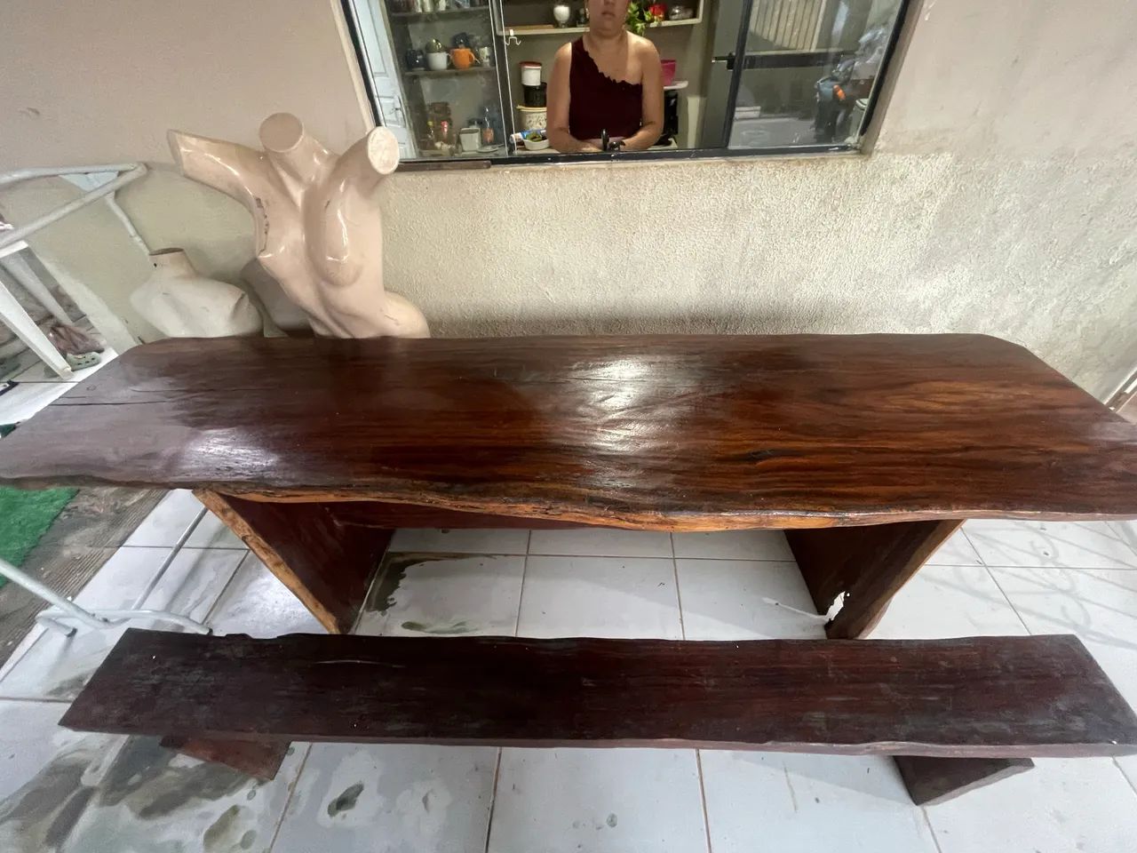 Mesa de madeira  - Foto 3