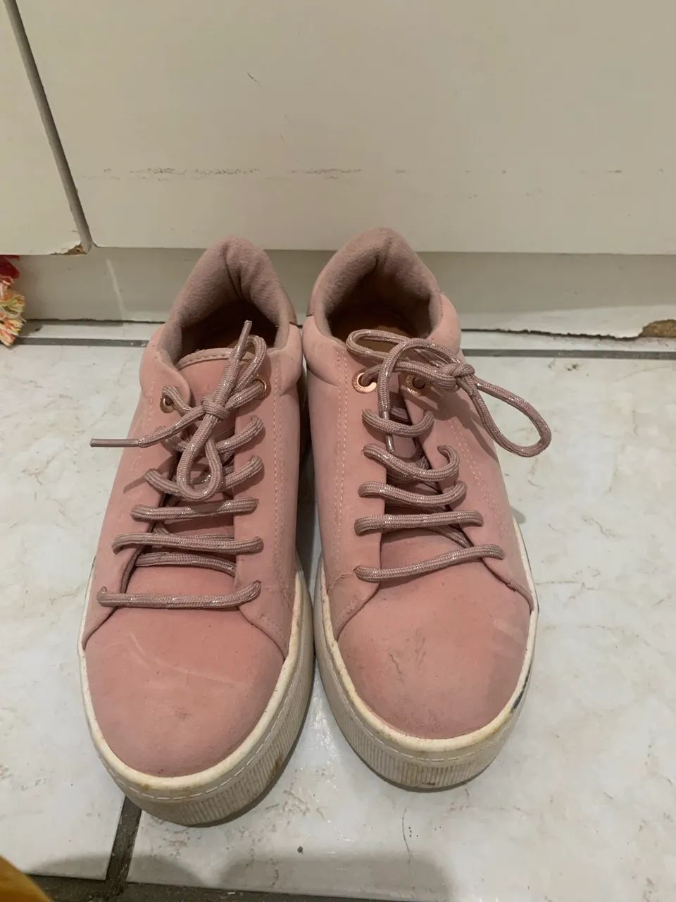 Sapato rosa claro 36