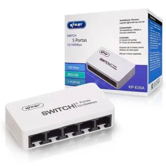 Switch 5 portas  - Foto 2