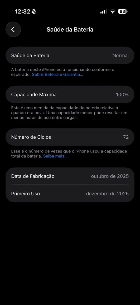 17 PRO 256GB - SEMINOVO - TODO ORIGINAL  - Foto 3