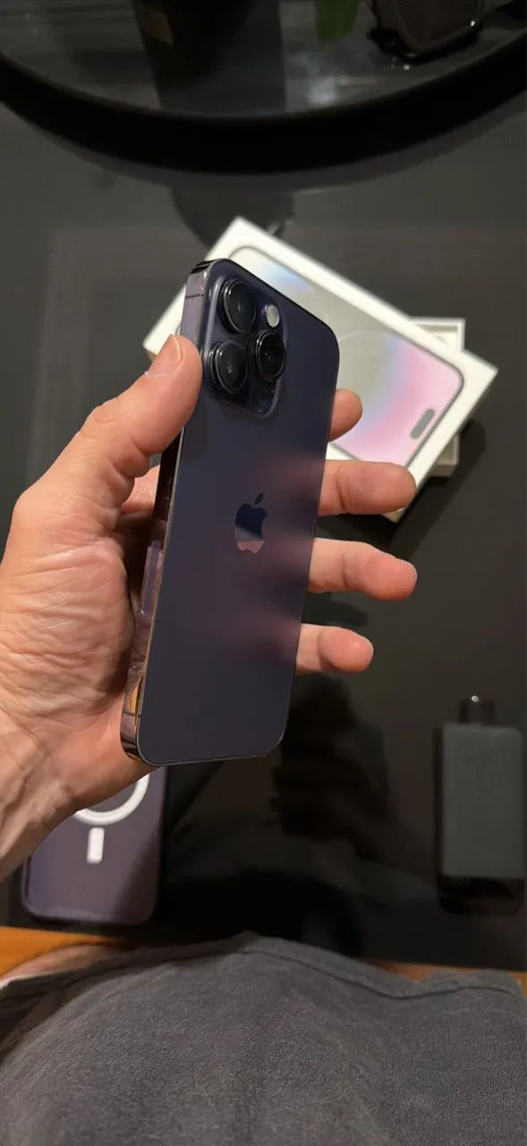 Iphone 14 pro max 256 gb roxo - Foto 2