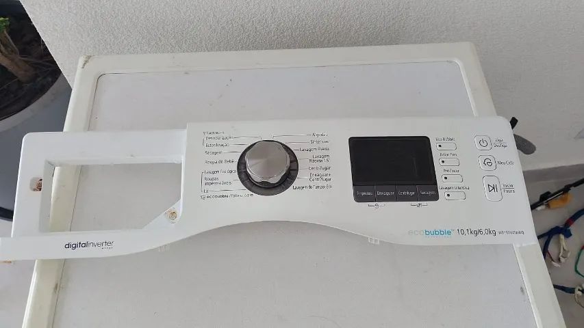 Placa Interface com Carcaça - Lava Seca Samsung WD103U4SAWQ/AZ