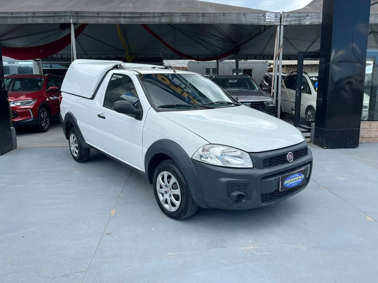 Fiat Strada Working Hard 1.4 Fire Flex 8V CS 2020 - Foto 2