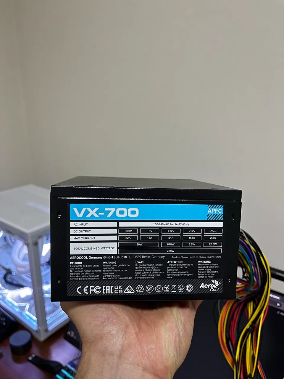 Fonte VX 700w Atx - Produto Novo - Foto 3