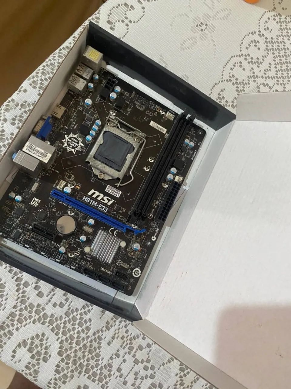 Placa mãe MSI H81m E33 LGA 1150
