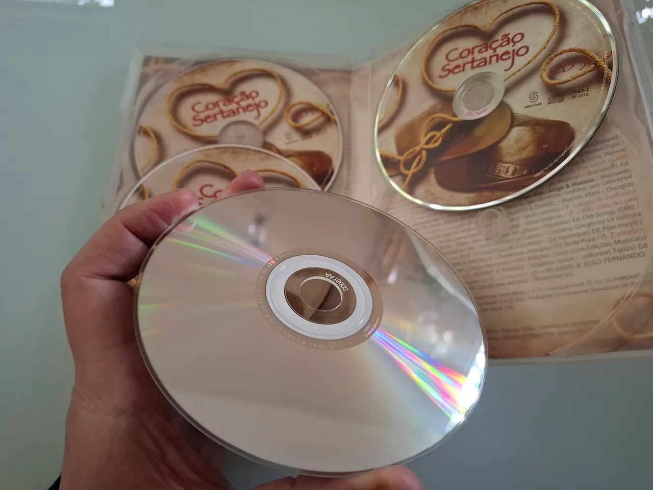 Coletânea Coração Sertanejo - 4 CDs!  - Foto 4