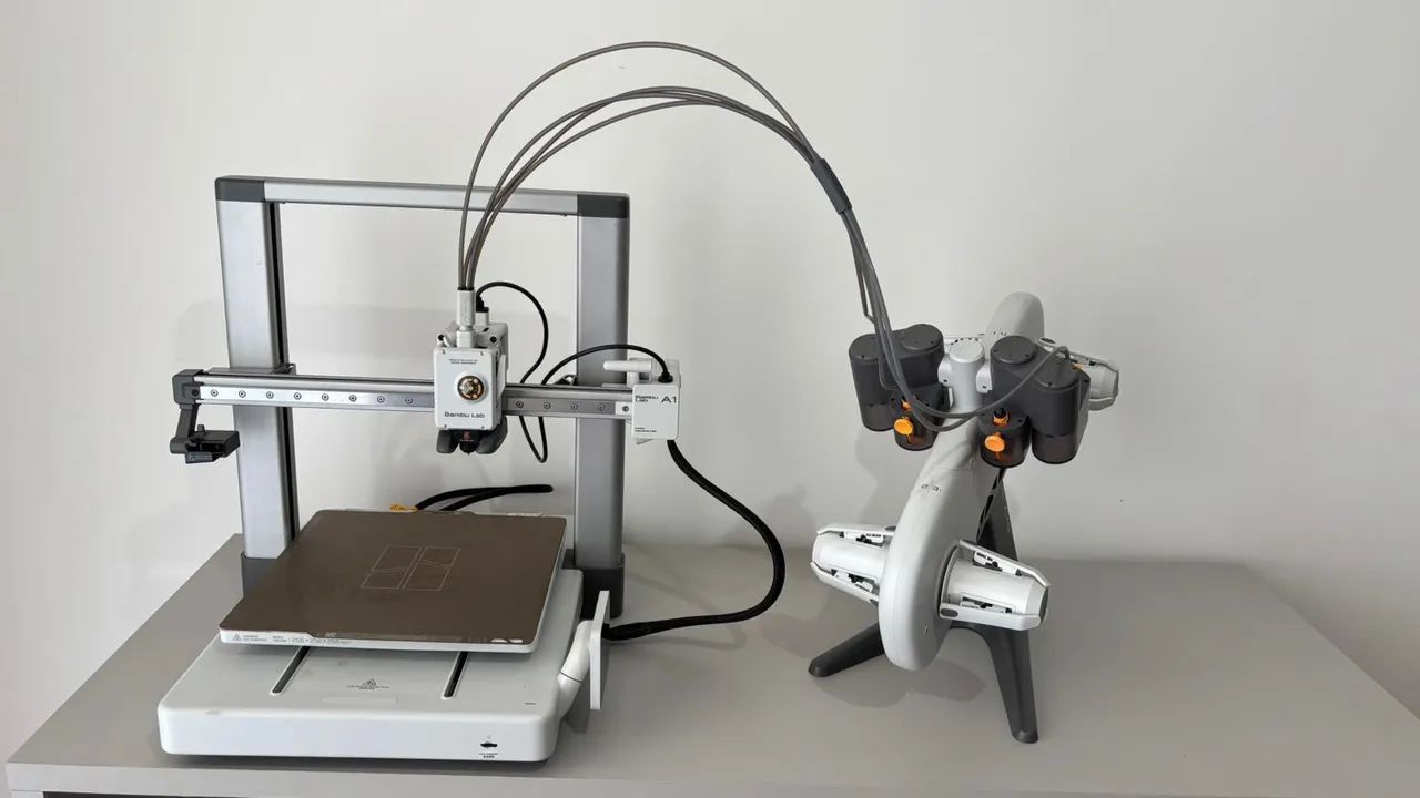 ? IMPRESSORA 3D BAMBU LAB A1 + AMS | IMPRESSÃO COLORIDA | ESTADO DE NOVA ?