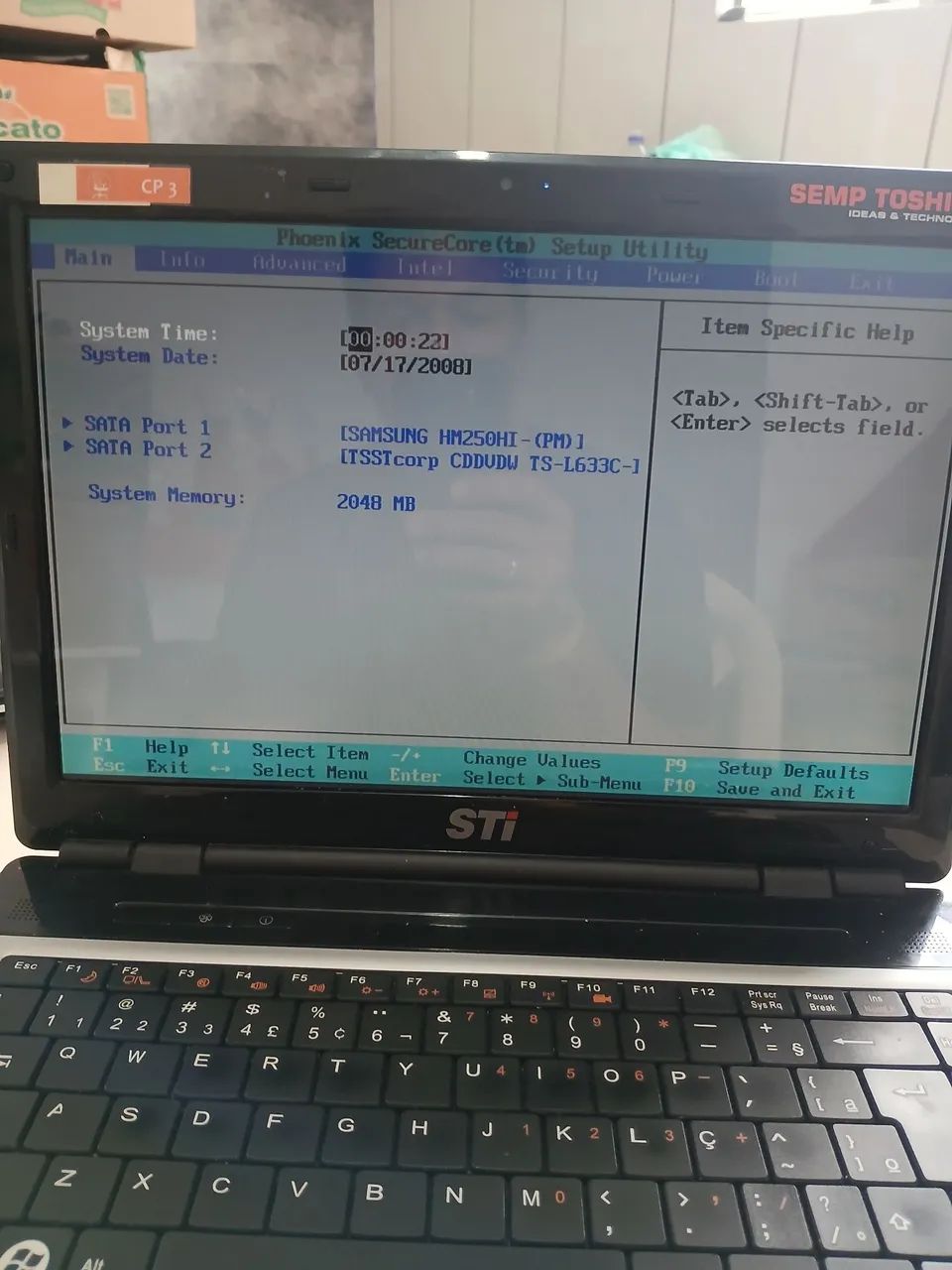 Notebook Semp Toshiba IS 1412 - Foto 2