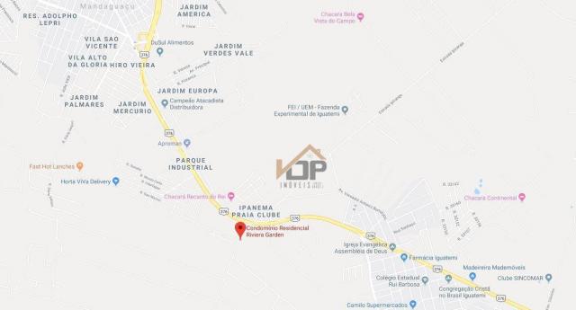 Terreno à venda, 761 m² por R$ 147.317,11 - Ipanema Praia Clube - Mandaguaçu/PR - Foto 15