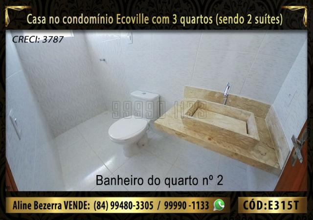 Oportunidade, casa no Ecoville com 3 quartos sendo 2 suítes, aceita financiamento - Foto 11