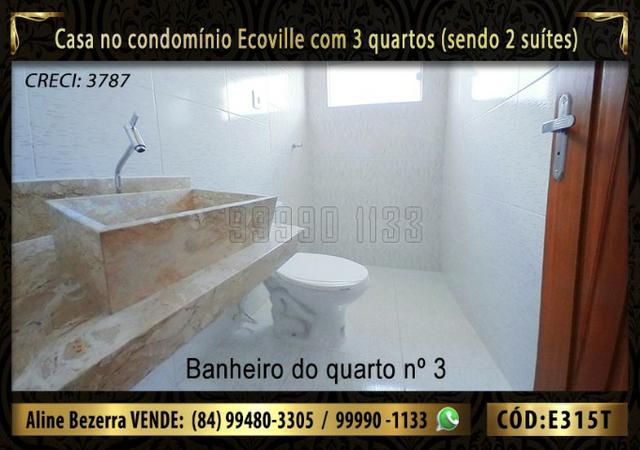 Oportunidade, casa no Ecoville com 3 quartos sendo 2 suítes, aceita financiamento - Foto 13
