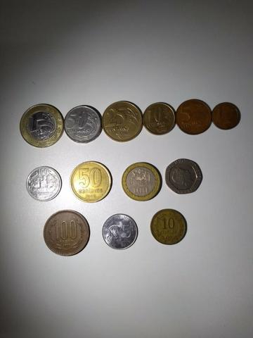 Moedas Estrangeiras Raras, Antigas, Coleção, Colecionador