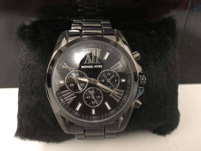 relogio preto mk