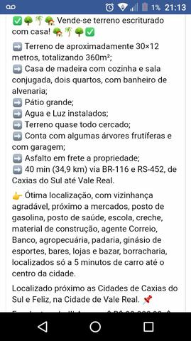 Terreno em Vale Real