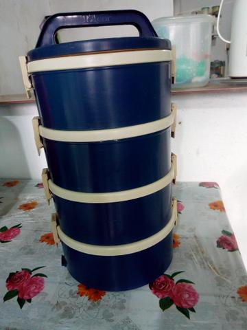 Marmita térmica com 4 compartimentos Tekcor