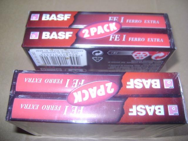 Fitas Cassete Basf Ferro Extra Pack c/2 unid.Lacradas - Foto 3