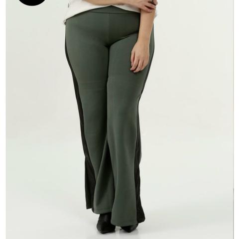 Calça Plus size verde Militar - Foto 4
