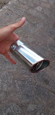 Ponteira esportiva em aço inox ! aceito cartão de crédito