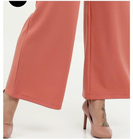Calça Plus size botões dourados - Foto 3